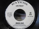 BLUE XMAS / WOODEN HEART GSS 447-0720 - ELVIS PRESLEY GSS PROMO ONLY