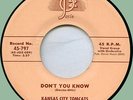 KANSAS CITY TOMCATS Don't You Know / Blues for Josie 45rpm Josie 1956