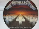 Metallica Picture Disc LP Master Of Puppets 1986 UK Import MFN60  VG+