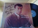  1958 PROMO LP BUDDY HOLLY album SIGNED by wife MARIA ELENA autograph