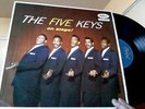 RARE 1957 LP album THE FIVE KEYS On Stage orig UK MONO PESSING vocal PLAY TESTED