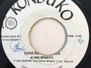 * KING SPORTY Concrete Jungle RARE ROOTS REGGAE SOUL Bob Marley KONDUKO 45 Hear