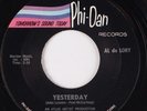 AL DE LORY: Yesterday (Beatles) / Traffic Jam PHIL SPECTOR PHI-DAN 45 Rare NM