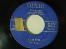 Frank Zolton 45 CAT'S EYES / YOU'RE GONE   Dixie VG Saginaw w.autographed sleeve
