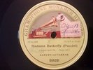 ENRICO CARUSO & FARRAR - Madame Butterfly RARE 1 sided Gramophon Monarch Record
