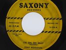 TONY MIDDLETON- I'M ON MY WAY/LOVER 45 Saxony Soul R&B