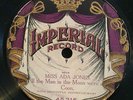 Imperial Record 45215 Ada Jones IF THE MAN IN THE MOON WERE A COON 05 78 rpm VG+