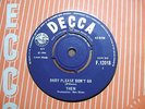 THEM - BABY PLEASE DONT GO / GLORIA - 1st UK DECCA F. 12018/1964  Nr.MINT