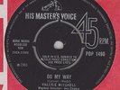VALERIE MITCHELL-GO MY WAY.ORIG UK HMV 45 FROM 1965.NEAR MINT