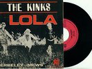the KINKS 'Lola / Berkeley Mews' NICE 1970 FRENCH PYE PS EX+ VINYL 7