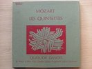 MOZART Les Quintettes QUATUOR DANOIS Valois France ORG 5 LP’s Box Set NMINT