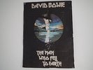 David Bowie 'THE MAN WHO FELL TO EARTH' Poster ( signed by 2 members of his band