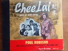 78rpm PAUL ROBESON - CHEE LAI Songs Of New China - Keynote Album 109