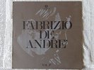 FABRIZIO DE ANDRE': VOL. 1°-(1°edizione con disegno su carta pergamena)-BB LP39