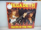 MEGADETH-DEATH IN THE FIRE. HOLLAND 1988-CLEAR VINYL LP-NEW.SEALED