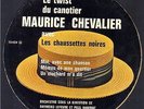 Rare EP 45T LES CHAUSSETTES NOIRES avec Maurice CHEVALIER Le Twist du Canotier