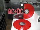 AC/DC 2 LP BLACK ICE LIMITED EDITION RED VINYL  124/275