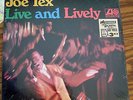 NEW Vintage Vinyl LP Joe Tex Live and Lively STEREO 1968 Atlantic SD 8156 SEALED