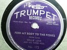 WILLIE LOVE & THREE ACES Feed My Body To The Fishes/Falling Rain TRUMPET E+ HEAR