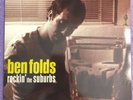 Ben Folds ?– Rockin' The Suburbs LP 2x Vinyl 1st Press D-Side Is Blank w/ Lyrics