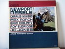 CHARLES MINGUS MAX ROACH ERIC DOLPHY ROY ELDRIDGE LP Newport Rebels 1960 Candid