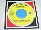 ELVIS PRESLEY A Little Less Conversation 45 Original RCA Victor PROMO Nice One