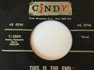 THE ISLEY BROTHERS RARE EARLY DOO WOP 2 SIDER CINDY LABEL 3009 DON'T BE JEALOUS