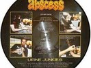 ABSCESS - Urine Junkies - Picture LP - DEATH METAL autopsy funeral