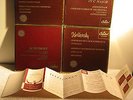 Classical 45RPM  sets, gold foil boxes,16 total-Capitol/Telefunken, red wax.