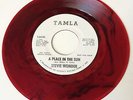 RED WAX MARBLE SOUL 45 PROMO / STEVIE WONDER / A PLACE IN THE SUN / TAMLA 54139
