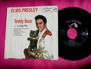 ELVIS PRESLEY - Teddy Bear / Loving You - 45 rpm with Picture Sleeve - RCA 7000