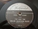 BLUES - SONNY BOY HOLMES - RECORDED IN HOLLYWOOD 78 RPM - $64,000 QUESTION BLUES