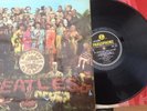 BEATLES SGT PEPPERS MONO PMC 7027 COMPLETE FOOL CUT OUT PLAYS GREAT  RARE VINYL