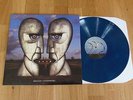 PINK FLOYD THE DIVISION BELL MARBLED BLUE VINYL LP NEAR MINT