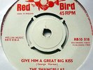 SHANGRI-LAS - GIVE HIM A GREAT BIG KISS  U.K. RED BIRD VINYL VG+  £20
