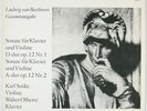 SUSKE OLBERTZ BEETHOVEN VIOLIN SONATAS OP.12 1 & 2 ETERNA ED.1 STEREO 826004 NM