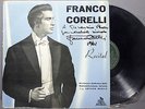 Franco Corelli Recital; Arturo Basile, cond; Signed 1961 (Cetra LPC 55019)