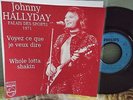 RARE JOHNNY HALLYDAY 6837028 PROMO POCHETTE ENCART FAIT MAISON