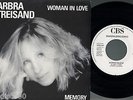 BARBRA STREISAND woman in love RARE FRENCH PROMO CBS PRO 547 45T 7