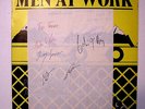 MEN AT WORK - BUSINESS AS USUAL - AUTOGRAPHED -  IMPORT FROM CANADA