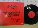 Z, Music For Sensuous Lovers, Sensuous Records Stereo 5800, 1971, Electronic