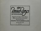 BEACH BOYS Keepin' The Summer Alive 1980 UK Promo Only INTERVIEW LP Brian Wilson