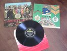 THE BEATLES SGT PEPPER LP / ALBUM - 1967 - MONO PMC7027 - FLAME INNER & CUT-OUTS