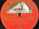 Menuhin+Enesco. Bach (Violin concerto a-min). HMV DB 2911-2 (2). NM(-)