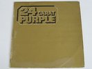 DEEP PURPLE 24 carat purple RARE 1975 SPAIN 1ST EDITION PROMO PURPLE LP VG+
