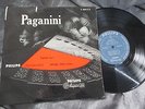 PHILIPS LP: MICHAEL RABIN Violin solo: PAGANI CAPRICES op.1, GROOVED MINIGROOVE