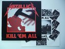 METALLICA: Kill 'Em All LP 1983 vinyl