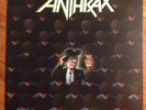 Anthrax among the living LP megaforce thrash metal slayer metallica testament