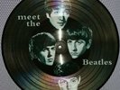 THE BEATLES, MEET THE BEATLES, 180G PICTURE DISC, EUROPEAN IMPORT VINYL LP