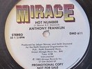 ANTHONY TONY FRANKLIN-HOT NUMBER-PROMO on MIRAGE BOOGIE SYNTH 12